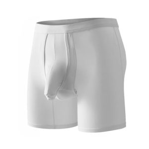 Cerahome Men's Dual Pouch Underwear Large, Short & Long Leg Bulge Boxer Briefs (US, Alpha, Large) Cerahome Men's Dual