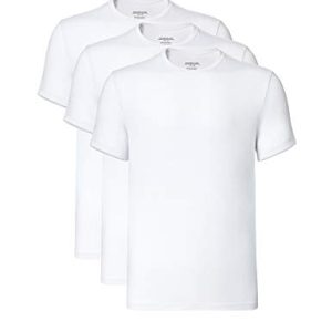COLORFULLEAF Men's Bamboo Rayon Short Sleeve Tees Slim-fit T-Shirts 3 or 5 Pack COLORFULLEAF Men's Bamboo Rayon V-Neck
