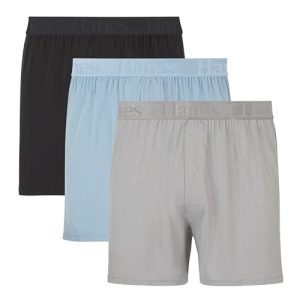 Hanes Men's Originals SuperSoft Boxers (3 Pack) - Comfortable Recoveryewear for Men | Hanes Men's Originals SuperSoft B