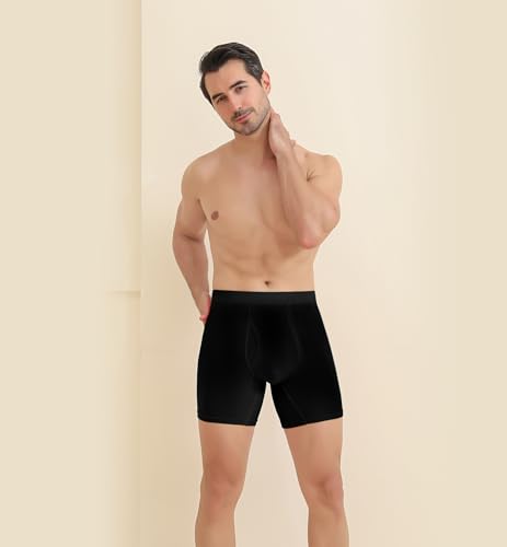 314mayxdjvl 1.jpg High-performance Men's Underwear Boxer Briefs Soft Comfortable Bamboo Viscose Multipack | Havvis Men's Comfortable Perf
