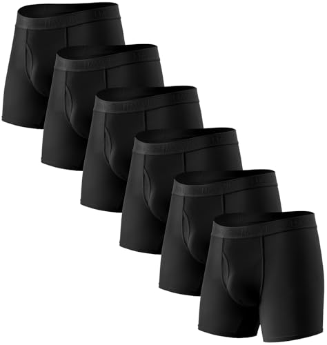 3159jxayhel 1.jpg High-performance Men's Underwear Boxer Briefs Soft Comfortable Bamboo Viscose Multipack | Havvis Men's Comfortable Perf