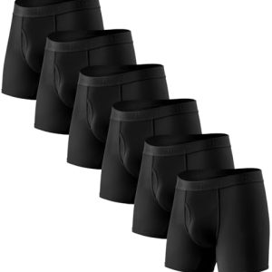 HAVVIS Men's Comfortable Performance Underwear Boxer Briefs Soft Bamboo Viscose for Men Multipack HAVVIS Men's Soft Ba