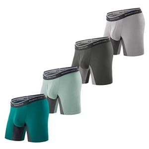 Bamboo Cool Men's Underwear Boxer Briefs with Fly Soft Comfortable Breathable Underwear for Men | Bamboo Cool Men's Und