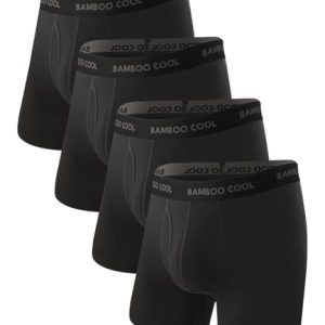 Bamboo Cool Men's Ultra Breathable No Riding Up Underwear, Comfortable Waistband, Multipack | Bamboo Cool Men's Ultra B