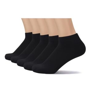 SERISIMPLE Men's Thin Viscose Bamboo Low Cut Ankle Socks Breathable Cool Comfort Lightweight | SERISIMPLE Men's Thin Vi