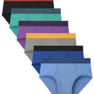 Bamboo Cool Boys Briefs Underwear for 2-18 Years | Tag-Free Breathable Moisture-Wicking | FSC Certified | Bamboo Cool B