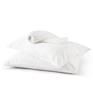 Bedsure Cooling King Size Sheets Set for Hot Sleepers - Breathable Soft & Silky, Deep Pocket Bedsheets - White Bedsure