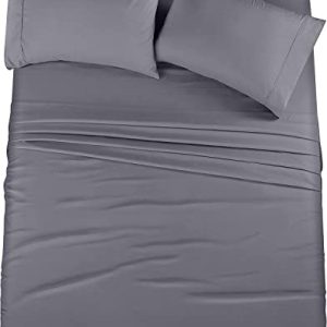 Utopia Bedding King Sheet Set - Ultra Soft Brushed Microfiber - Easy Care & Long Lasting Durability - Hotel Style Luxury