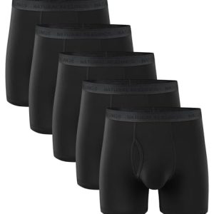 Natural Feelings Men's Viscose from Bamboo Boxer Briefs OEKO-TEX STANDARD 100 Pack for Men Organic Comfort Men's Underwe