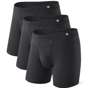 Soft Comfortable Moisture-Wicking Mens Underwear Boxer Briefs for Men with Fly | David Archy Mens Underwear Boxer Brief
