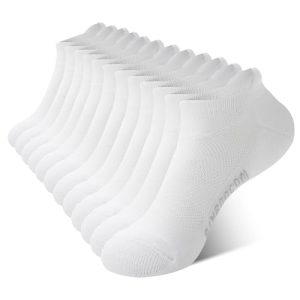 BAMBOO COOL Women's Ankle Running Socks - Cushioned, Breathable Comfort, 6 Pack