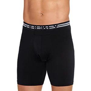 Jockey Men's Sport Underwear Stability Pouch Microfiber Boxer Briefs for Long Leg Comfort | Jockey Men's Microfiber Spo