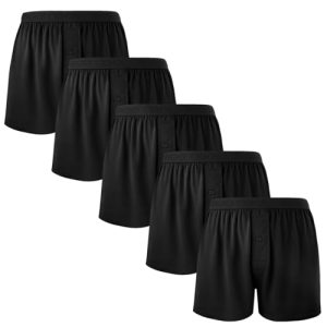 Bamboo Cool Men's Soft Comfortable Breathable Boxer Shorts for Men (3 or 5 Pack) | The Forest Stewardship Council Bambo