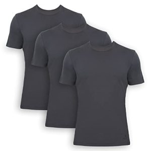 BambooVenn Men's Moisture Wicking T-Shirts 3-Pack OEKO-TEX | BambooVenn Men's Modern Fit Rayon T-Shirts 3-Pack | Bamboo