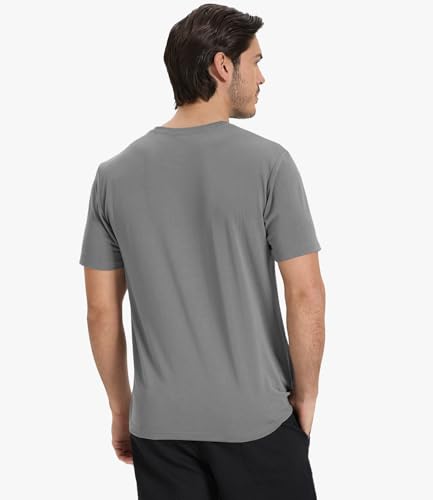 31u5uxohgol.jpg FSC Certified Men's Bamboo Cool Short Sleeve T-Shirts for Men | Heavy Weight Men's Bamboo Cool Crewneck T-Shirts | Men'