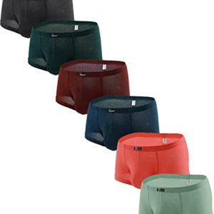 IKINGSKY Men's Bulge Boxer Briefs U-Hance Pouch - Stretchy, Breathable, and Bulge Concealing Underwear for Men | IKINGS