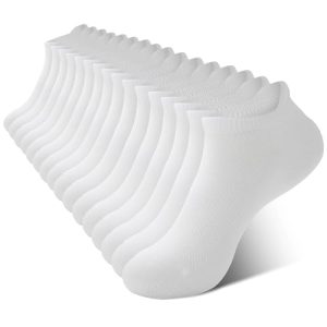 BAMBOO COOL Women's Ankle Athletic Running Socks Low Cut Socks For Ladies: Cushioned Breathable Comfort for Sports, 8 Pa