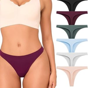 Bamboo Cool Women's No Show Underwear for Summer | Bamboo Cool Mid Waisted Seamless Pantie for Women | Bamboo Cool Tagl