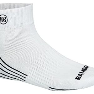 Premium Bamboo Crew Work Socks for Men - Moisture Wicking, Odor Eliminating, Comfortable and Durable | Bamboo Sports Pr