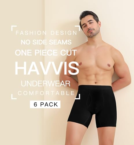 416bsm7j6wl 1.jpg High-performance Men's Underwear Boxer Briefs Soft Comfortable Bamboo Viscose Multipack | Havvis Men's Comfortable Perf