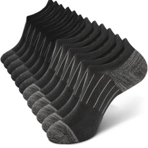 Bamboo Cool No Show Socks for Men Casual Use | Bamboo Cool Low Cut Ankle Short Socks with Non Slip Grip | Bamboo Cool M