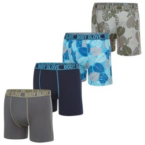 Body Glove Men's Dry Fit Performance Boxer Briefs Multi Packs - Breathable Active Stretch Athletic Underwear | Body Glo