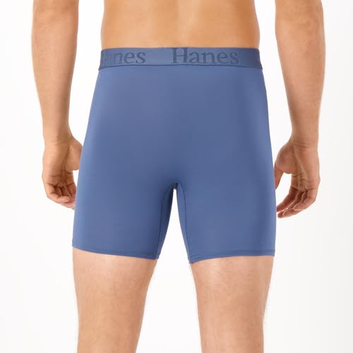 41ao2gimul.jpg Hanes Men's Supersoft Underwear, Viscose from Bamboo, Trunks - Everyday Comfort for Men | Hanes Men's Supersoft Underwe