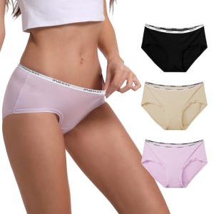 Women's Bamboo Viscose Hipster Panties for Comfort and Breathability | INNERSY Silky Women's Bamboo Viscose Hipster Pan