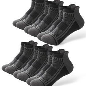 Bamboo Cool Mens Ankle Socks for Athletes Moisture Wicking and Cushioned Comfort | Bamboo Cool Low Cut Running Socks fo