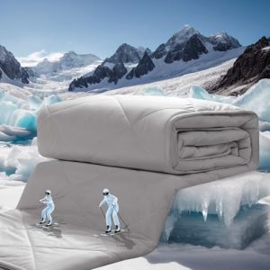 ZonLi Cooling Blanket for Hot Sleepers Lightweight Cool Touch Breathable Summer Blanket for Night Sweats All-Season Cold