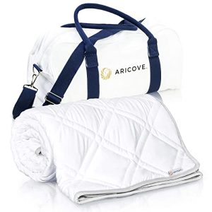 Cold Weather Cooling Weighted Blanket for Adults, 12 lbs Twin Size, Silky Soft Bamboo Viscose, OEKO-TEX STANDARD 100 Ce