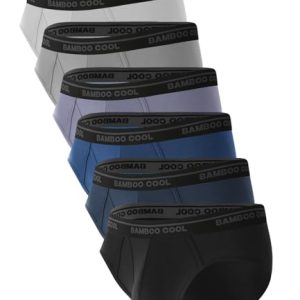 Bamboo Cool Men's Breathable Soft Underwear Open-fly Classic Briefs for Men in Hot Weather | Bamboo Cool Men's Breathab