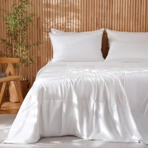 DWR King Size Bamboo Rayon Comforter for Hot Sleepers DWR Bamboo Rayon King Size Summer Blanket for Hot Sleepers Bamboo