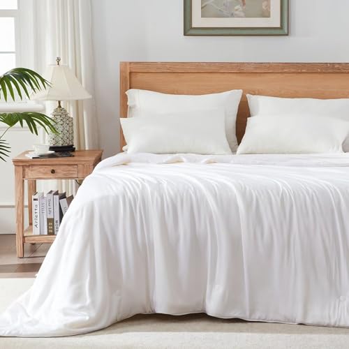 41umxvkmull.jpg Globon Summer Comforter Oversized King Size for Hot Sleepers White