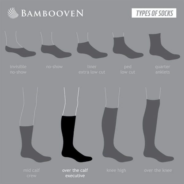 BambooVeen Men's Dress and Trouser Socks - Premium Rayon From Bamboo, Crew Socks (6 Pair + Gift Box) OEKO-TEX Standard 1