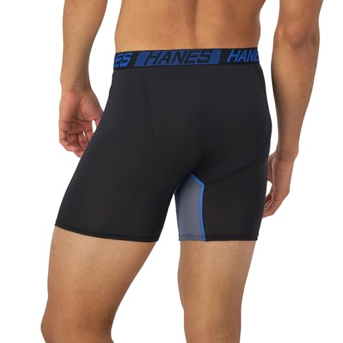 41vo1varial.jpg Hanes Men's Total Support Pouch Boxer Briefs X-Temp Cooling 3-Pack | Hanes Men's Total Support Pouch Boxer Briefs Moist