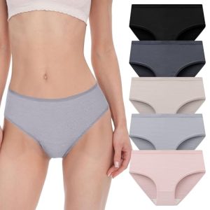 Bamboo Cool Soft & Lightweight Mesh Breathable Moisture-Wicking Women's Underwear Briefs, Perfect for Summer Use, Compa