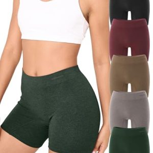 BAMBOO COOL Women's Seamless Boyshort Panties - Stretchy Boxer Briefs For Ladies | 5 Pack | The Forest Stewardship Counc