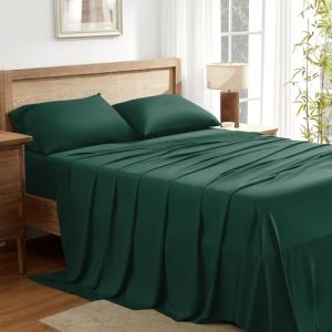 Andency King Size Sheets Set, Cooling Summer Bed Sheets, Deep Pocket Up to 16", Hotel Bedding | Andency 100% Viscose De