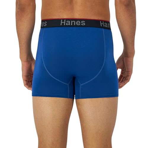 41fczkafjl.jpg Hanes Total Support Pouch Men's Boxer Brief Underwear | Anti-Chafing | Moisture-Wicking Odor Control | 3-Pack (Reg or Lo