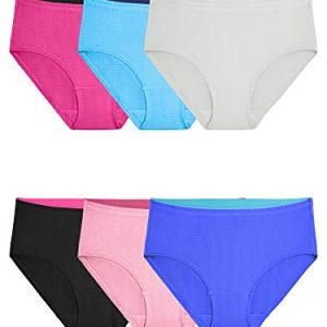 Fruit of the Loom Women's Breathable Underwear Plus Size Moisture Wicking Keeps You Cool & Comfortable