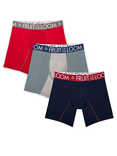 41goetdu9kl.jpg Fruit of the Loom Men's Performance Cooling Boxer Briefs