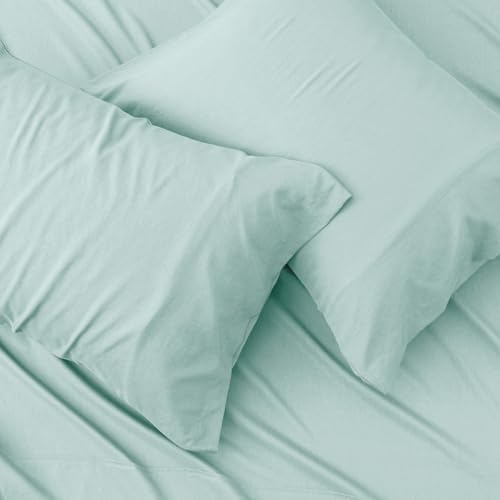 41jkszdsbwl 1.jpg Horbaunal Ultra Soft & Cooling Queen Size Rayon Derived from Bamboo Bed Sheets - Luxury Silky Breathable Sheet Set | Ho