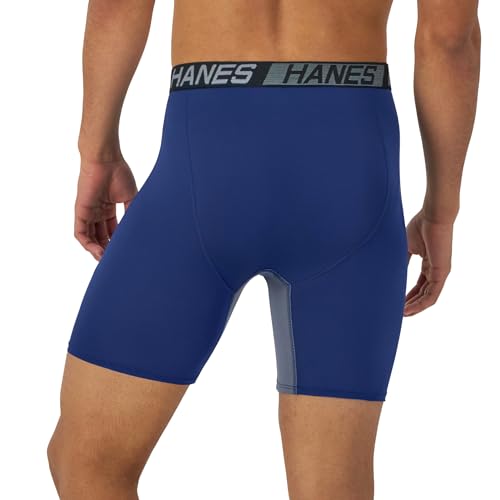 41k8lt 27fl.jpg Hanes Men's Total Support Pouch Boxer Briefs X-Temp Cooling 3-Pack | Hanes Men's Moisture-Wicking Underwear Regular 3-P