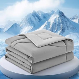 Cooling Comforter Queen Size for Hot Sleepers & Night Sweats Double-Sided Cooling Blanket for Hot Sleepers & Night Sweat