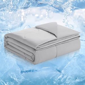 Cozy Bliss Q-Max 0.4 Breathable Summer Comforter Queen Size for Hot Sleepers and Night Sweats