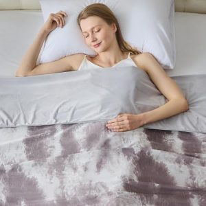 Cooling Blanket for Hot Sleepers Khaki Size 50"x70" Absorbs Heat to Keep Body Cool Q-Max>0.5 Cool Fiber Soft Lightweig