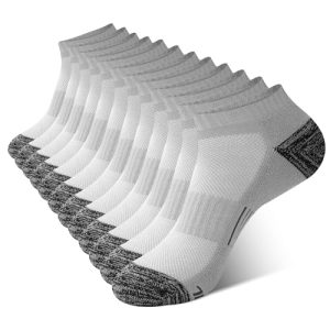 Bamboo Cool Men's Ankle Socks | Moisture Wicking, Arch Support, Breathable Running Socks - 6 Pack | The Forest Stewardsh