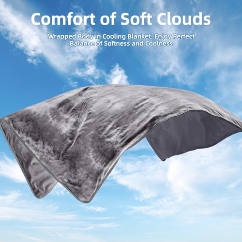 41wcnv84lql.jpg Inhand Cooling Blanket Queen Size for Hot Sleepers Inhand Cooling Blanket Queen Size for Summer Nights Sweats Inhand Coo