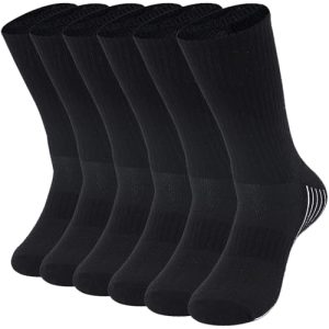 Sunew Viscose Bamboo Unisex Cushioned Comfortable Crew Socks for Workout and Hiking | Sunew Bamboo Viscose Crew Socks f